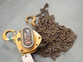 Kito 1 1/2-Ton Chain Fall