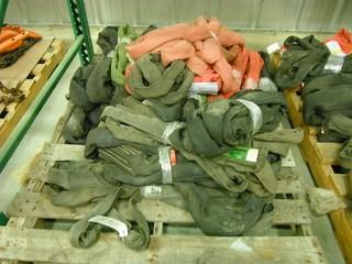 Qty Of Assorted Size Lifting Slings