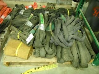 Qty Of Assorted Size Lifting Slings