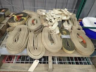 Qty Of Assorted Size Lifting Slings