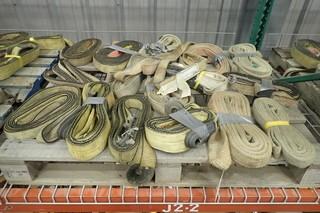 Qty Of Assorted Size Lifting Slings