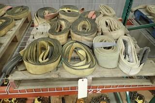 Qty Of Assorted Size Lifting Slings
