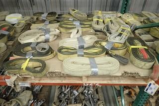 Qty Of Assorted Size Lifting Slings