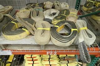 Qty Of Assorted Size Lifting Slings