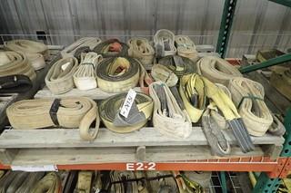 Qty Of Assorted Size Lifting Slings