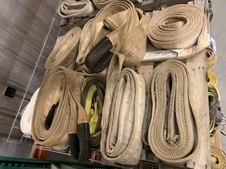 Qty Of Assorted Size Lifting Slings