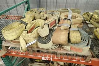 Qty Of Assorted Size Lifting Slings