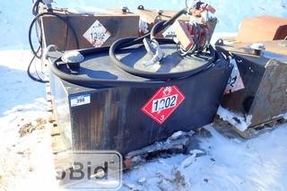 Slip Tank w/ Fill-Rite Electric Pump. 