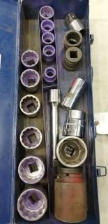 Qty Of Sockets C/w Storage Box