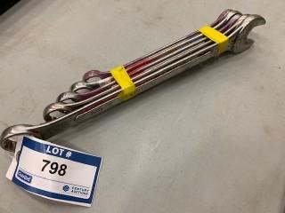Qty Of (5) Assorted Size Wrenches