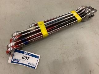 Qty Of (5) Assorted Size Wrenches