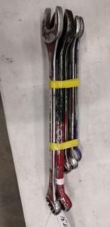 Qty Of (5) Assorted Size Wrenches
