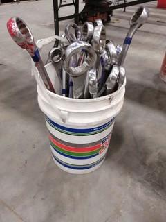 Qty Of Assorted Size Wrenches