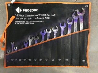 Procore Wrench Set *Note: Missing One Wrench)