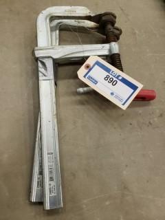 (2) 12in  Bessey Clamps