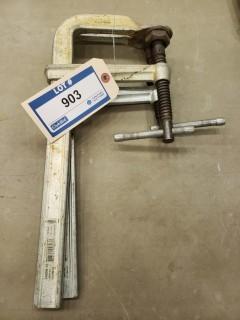 (2) 12in  Bessey Clamps