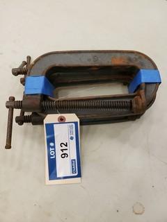 Qty Of (4) 6in C-Clamps