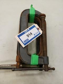 Qty Of (4) 8in C-Clamps