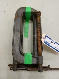 Qty Of (4) 8in C-Clamps