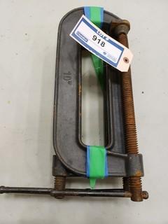 Qty Of (4) 10in C-Clamps