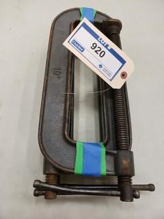 Qty Of (4) 10in C-Clamps