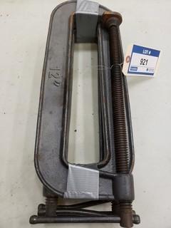 Qty Of (4) 12in C-Clamps