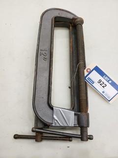 (2) 12in C-Clamps