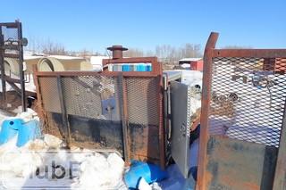 Headache Rack w/Deck and Tool Cabinets. 