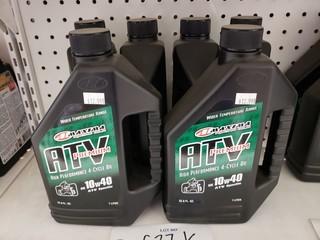 (6) High Performance 4 Cycle Oil 10W-40 