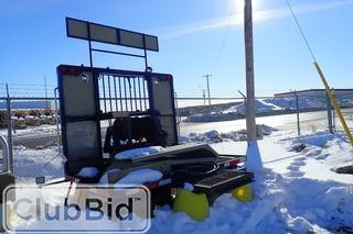 Headache Rack w/Deck and Tulsa Mechanical Winch. 