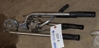 Swivel Level Type Bender 1/4 in, 3/8 in, 1/2 in  - Imperial