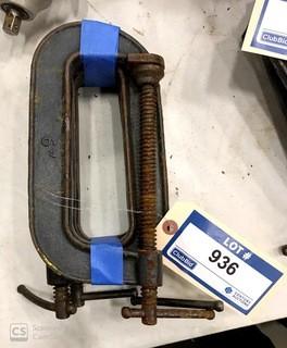 Qty Of (4) 6in C-Clamps