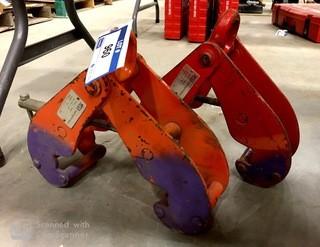(2) 3-Ton Beam Clamps