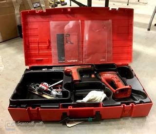 Hilti DX351BT Powder Actuated Tool C/w Hilti XBT 4000-A Cordless Drill *Note: No Battery*