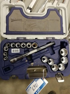 Williams Basic Incomplete 1/2in Drive Socket Set