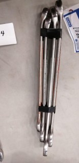 Qty Of (4) Assorted Size Wrenches