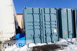 Skidded 40' Sea Container **CANNOT BE REMOVED UNTIL MAR 19/18**. 