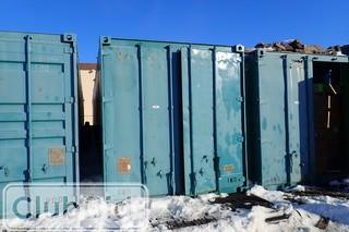 Skidded 40' Sea Container **CANNOT BE REMOVED UNTIL MAR 19/18**. 