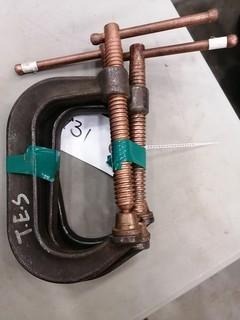 Qty Of (3) C-Clamps