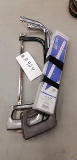 Qty Of (3) Hand Saws C/w Lenox 1mm Blades