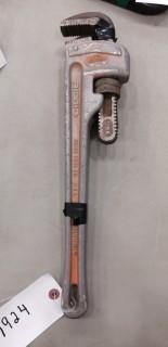 (2) Assorted Size Pipe Wrenches