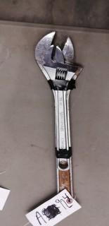 (2) Assorted Size Adjustable Wrenches
