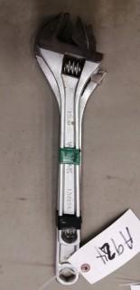 (2) Assorted Size Adjustable Wrenches