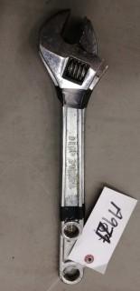 (2) Assorted Size Adjustable Wrenches