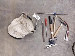 Qty Of Assorted Hand Tools C/w Kuny Bag