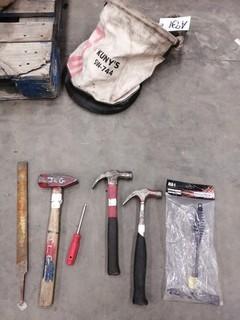 Qty Of Assorted Hand Tools C/w Kuny Bag