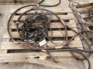 Qty Of Assorted Size Cable Slings