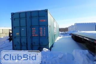 Skidded 40' Sea Container. 