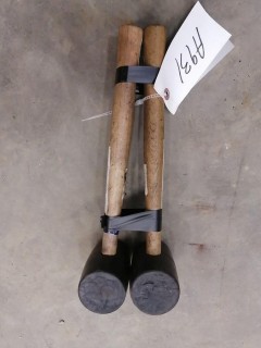 (2) Rubber Mallets