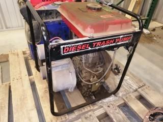 ETQ Power Heavy Duty Diesel Trash Pump